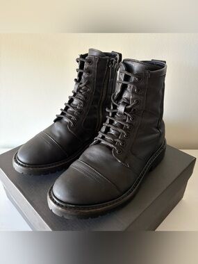 Thursday Boot Co. Casa Moto Boot in Matte Black Leather